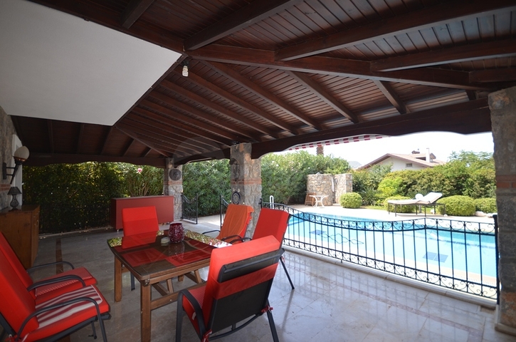 Вилла планировки 3+1 в районе Фетхие  