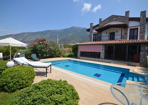 Вилла планировки 3+1 в районе Фетхие  