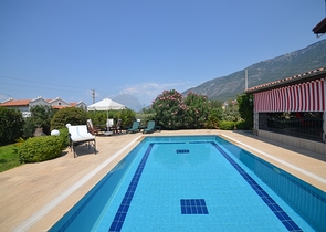 Вилла планировки 3+1 в районе Фетхие  