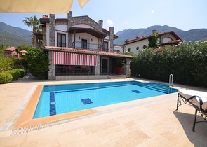 Вилла планировки 3+1 в районе Фетхие  