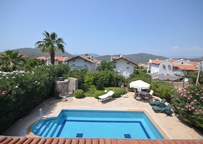 Вилла планировки 3+1 в районе Фетхие  