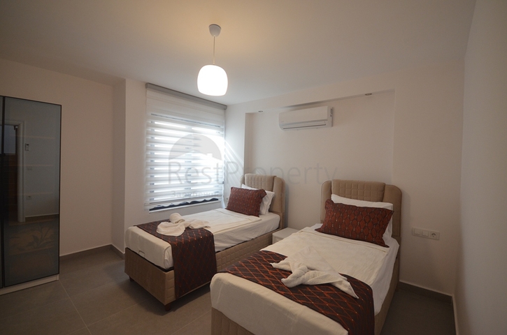 Вилла планировки 3+1,5+1 в районе Фетхие 