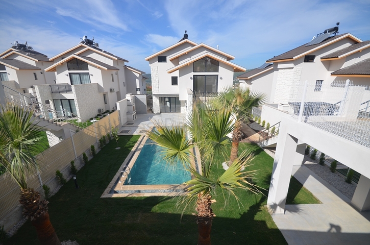 Вилла планировки 3+1,5+1 в районе Фетхие 