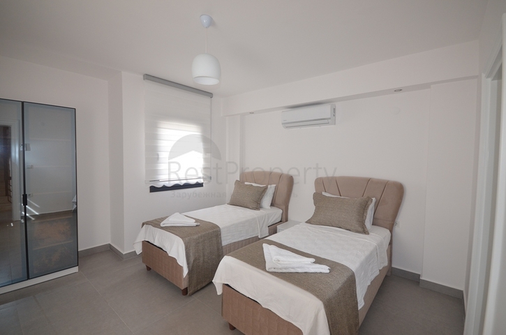 Вилла планировки 3+1,5+1 в районе Фетхие 