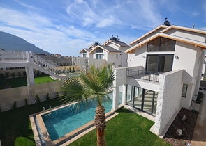 Вилла планировки 3+1,5+1 в районе Фетхие 