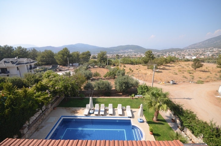 Мебелированная вилла планировки 4+1 в районе Фетхие 