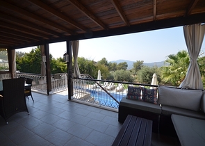 Мебелированная вилла планировки 4+1 в районе Фетхие 