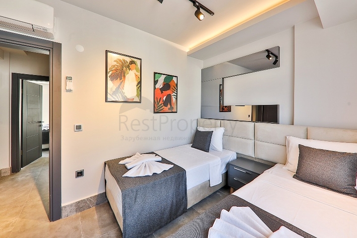 Вилла планировки 3+1 в районе Фетхия 