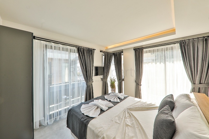 Вилла планировки 3+1 в районе Фетхия 