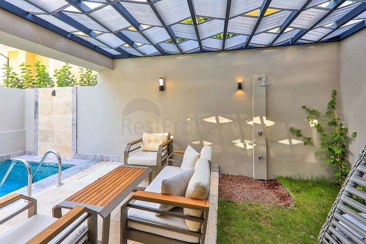 Вилла планировки 3+1 в районе Фетхия 