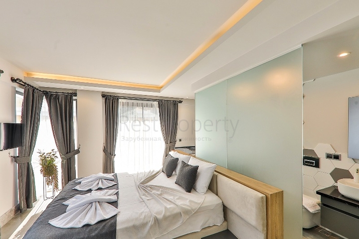 Вилла планировки 3+1 в районе Фетхия 