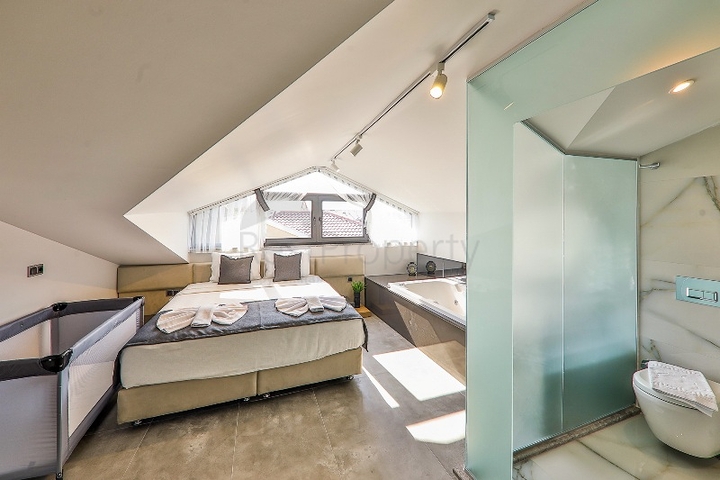 Вилла планировки 3+1 в районе Фетхия 