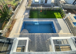 Вилла планировки 4+1 в районе Фетхие 