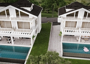 Уютная вилла планировки 4+1 в районе Фетхие 