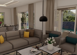 Уютная вилла планировки 4+1 в районе Фетхие 