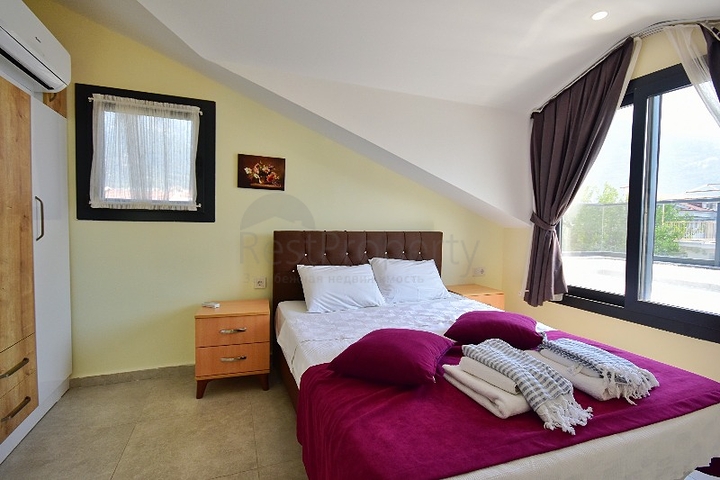 Вилла планировки 4+1 в районе Фетхие 