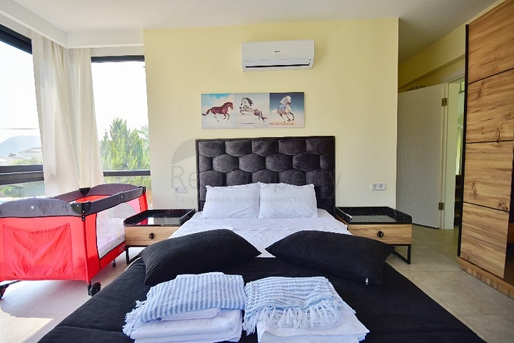 Вилла планировки 4+1 в районе Фетхие 