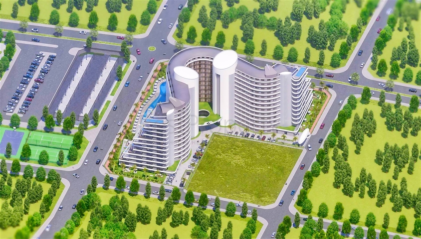 Инвестиционный проект класса люкс в микрорайоне Алтынташ - Анталия 