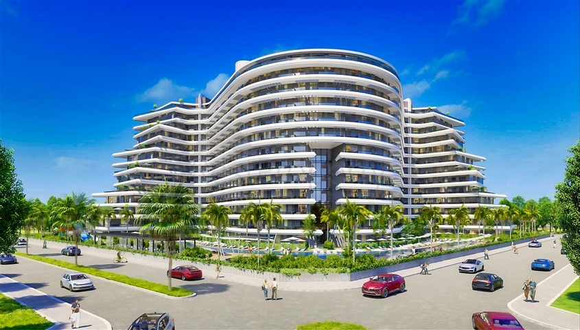 Инвестиционный проект класса люкс в микрорайоне Алтынташ - Анталия 