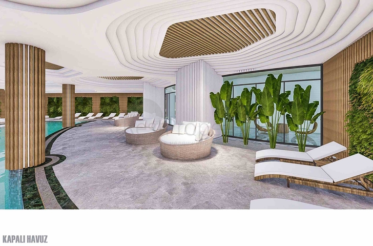 Инвестиционный проект класса люкс в микрорайоне Алтынташ - Анталия 