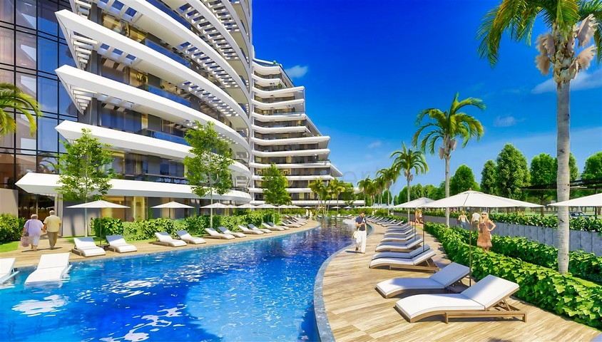 Инвестиционный проект класса люкс в микрорайоне Алтынташ - Анталия 