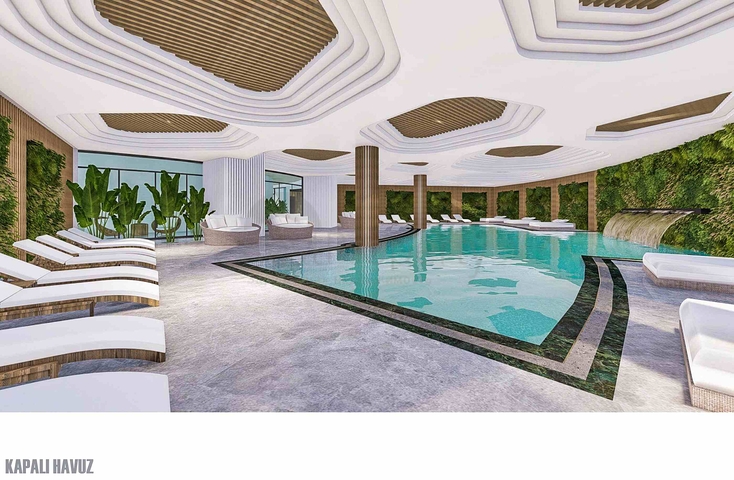 Инвестиционный проект класса люкс в микрорайоне Алтынташ - Анталия 