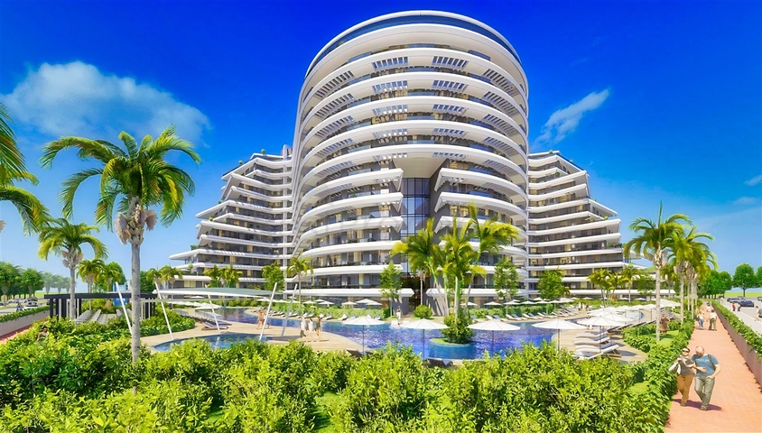 Инвестиционный проект класса люкс в микрорайоне Алтынташ - Анталия 