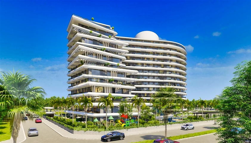 Инвестиционный проект класса люкс в микрорайоне Алтынташ - Анталия 