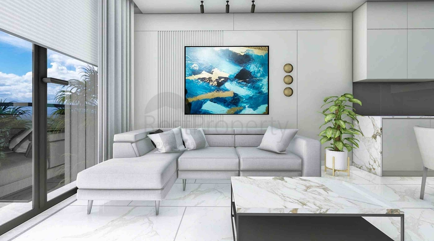 Инвестиционный проект класса люкс в микрорайоне Алтынташ - Анталия 