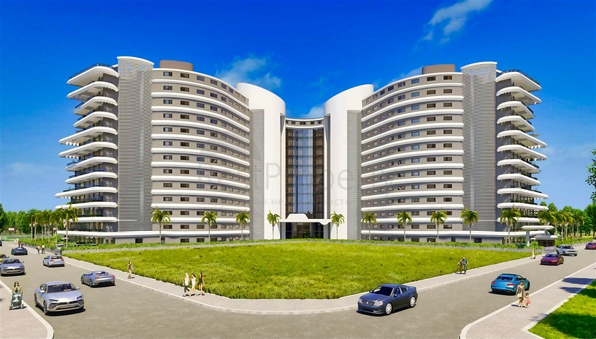 Инвестиционный проект класса люкс в микрорайоне Алтынташ - Анталия 