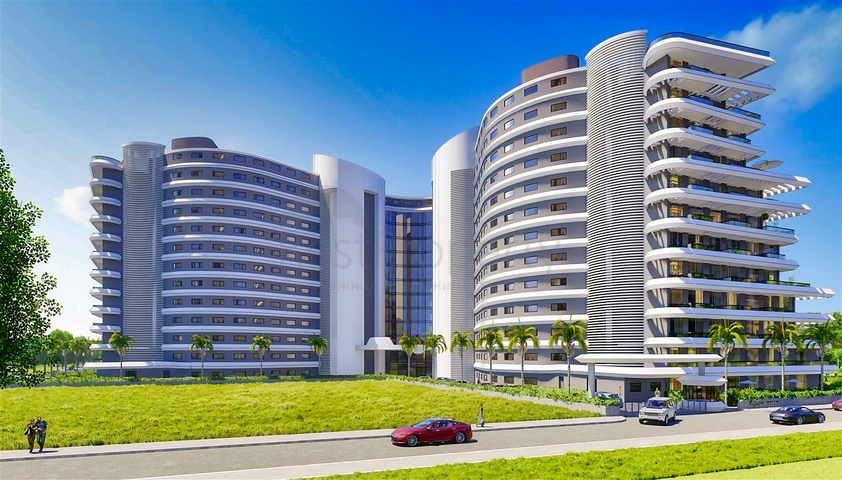 Инвестиционный проект класса люкс в микрорайоне Алтынташ - Анталия 