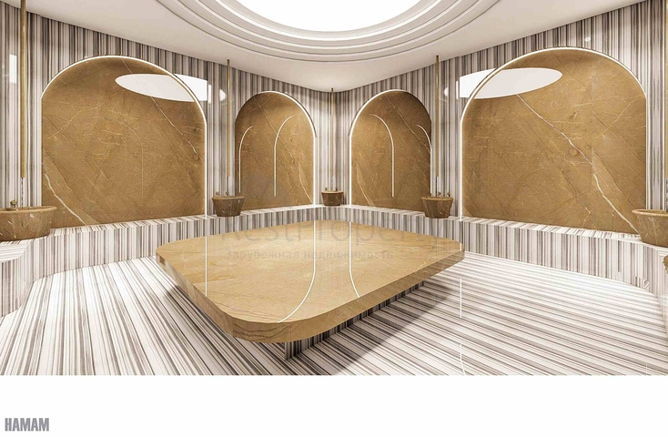 Инвестиционный проект класса люкс в микрорайоне Алтынташ - Анталия 