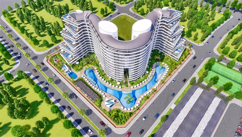 Инвестиционный проект класса люкс в микрорайоне Алтынташ - Анталия 