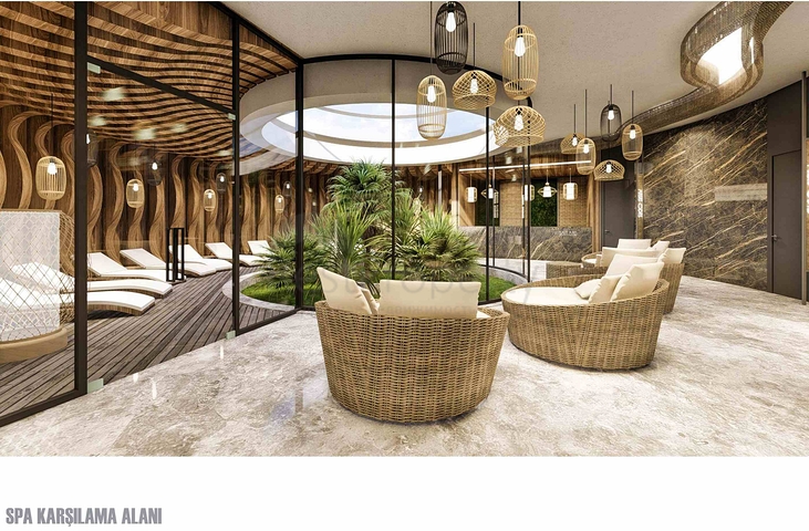 Инвестиционный проект класса люкс в микрорайоне Алтынташ - Анталия 