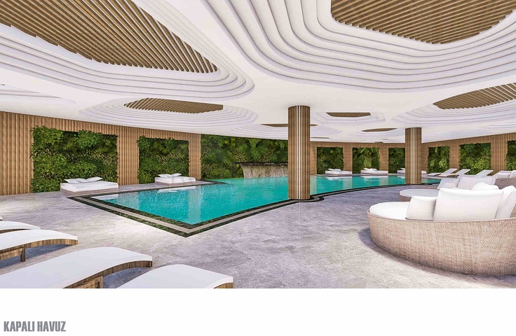 Инвестиционный проект класса люкс в микрорайоне Алтынташ - Анталия 