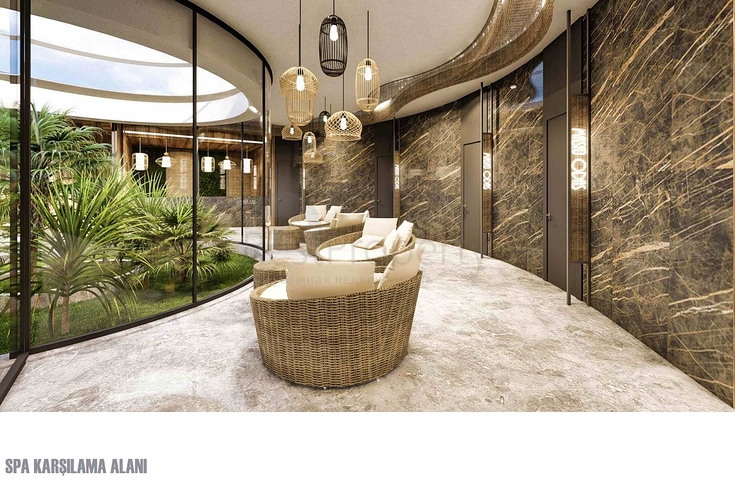 Инвестиционный проект класса люкс в микрорайоне Алтынташ - Анталия 