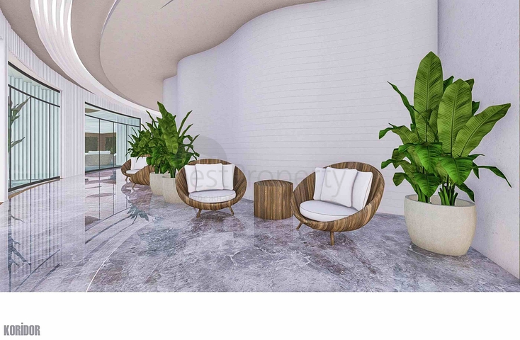 Инвестиционный проект класса люкс в микрорайоне Алтынташ - Анталия 