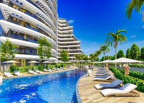 Инвестиционный проект класса люкс в микрорайоне Алтынташ - Анталия 