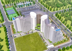 Инвестиционный проект класса люкс в микрорайоне Алтынташ - Анталия 