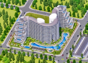 Инвестиционный проект класса люкс в микрорайоне Алтынташ - Анталия 