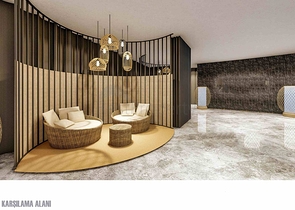 Инвестиционный проект класса люкс в микрорайоне Алтынташ - Анталия 