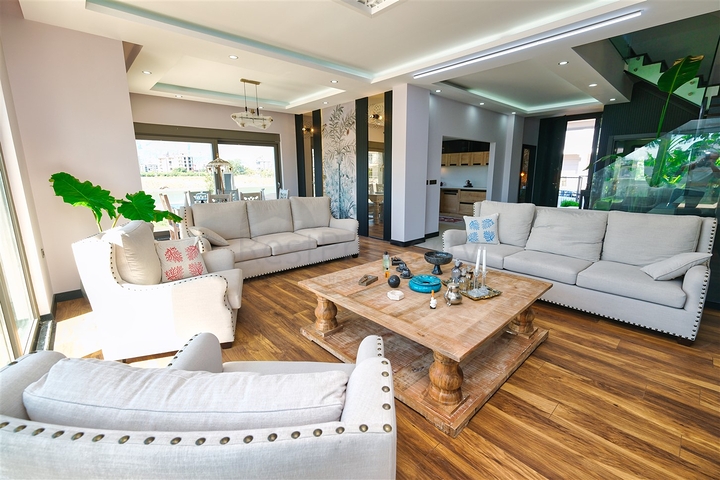 Уютная вилла планировки 4+1 в районе Дошемеалты - Анталия 