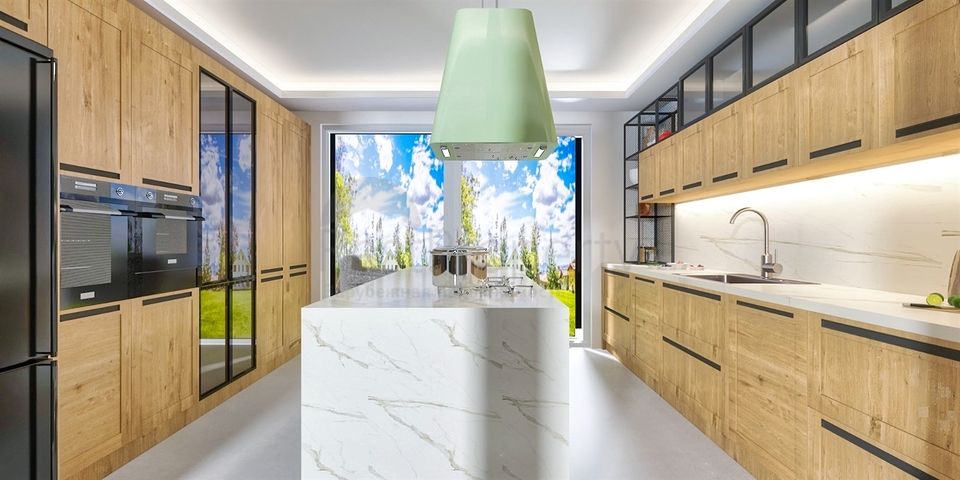 Уютная вилла планировки 4+1 в районе Дошемеалты - Анталия 