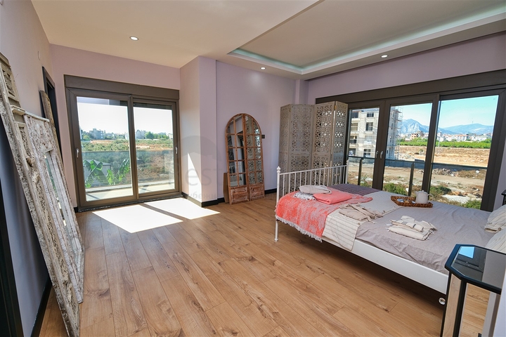 Уютная вилла планировки 4+1 в районе Дошемеалты - Анталия 