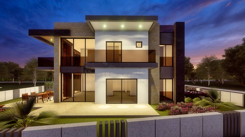 Уютная вилла планировки 4+1 в районе Дошемеалты - Анталия 