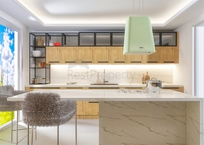 Уютная вилла планировки 4+1 в районе Дошемеалты - Анталия 