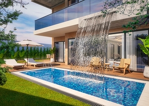 Уютная вилла планировки 4+1 в районе Дошемеалты - Анталия 