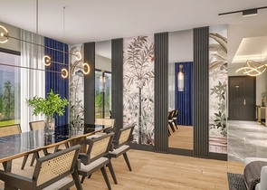 Уютная вилла планировки 4+1 в районе Дошемеалты - Анталия 