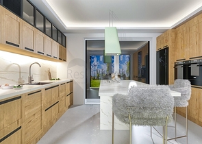 Уютная вилла планировки 4+1 в районе Дошемеалты - Анталия 