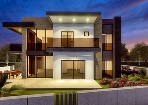 Уютная вилла планировки 4+1 в районе Дошемеалты - Анталия 